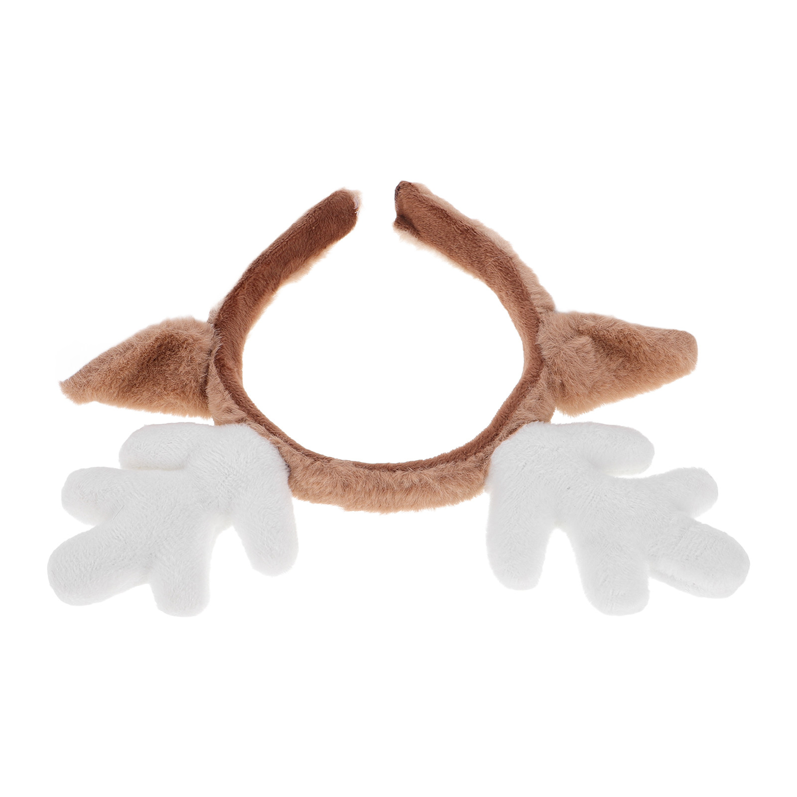Reindeer Antlers Headband - 角のついたヘッドバンド、鹿の耳、クリスマスパーティー、コスプレ、トナカイの角、ヘアアクセサリー、クリスマスデコレーション、ヘッドバンド、トナカイのヘアフープ。
