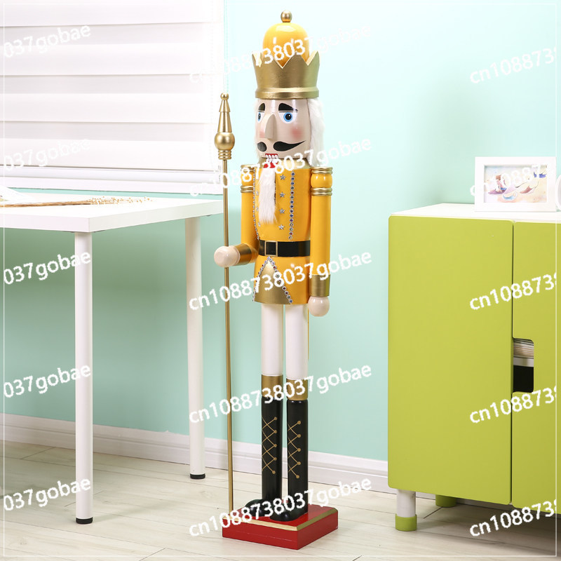 カフェ装飾オーナメント 120cm くるみ割り人形 ソルジャ - Nutcracker Figurine のレビューと価格