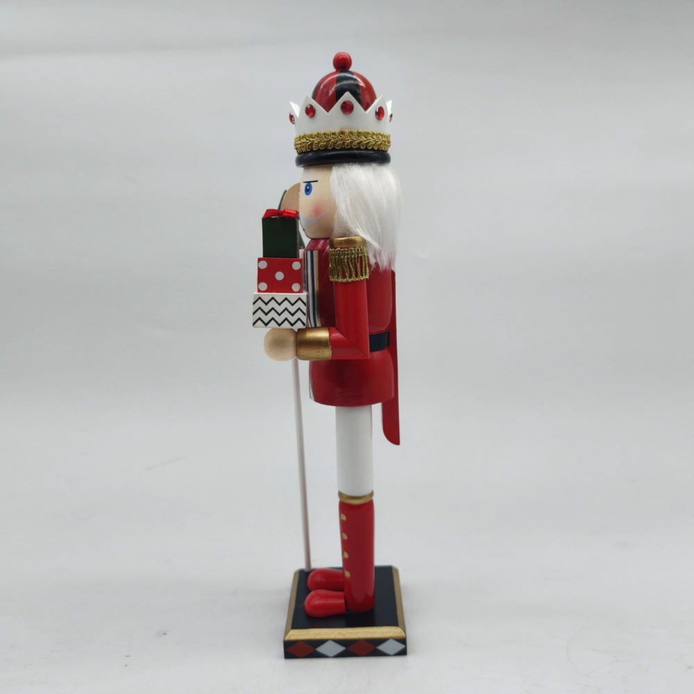 ヨーロッパ風クリスマスカウントダウンカレンダー、木製のくるみ - Nutcracker Figurine のレビューと価格